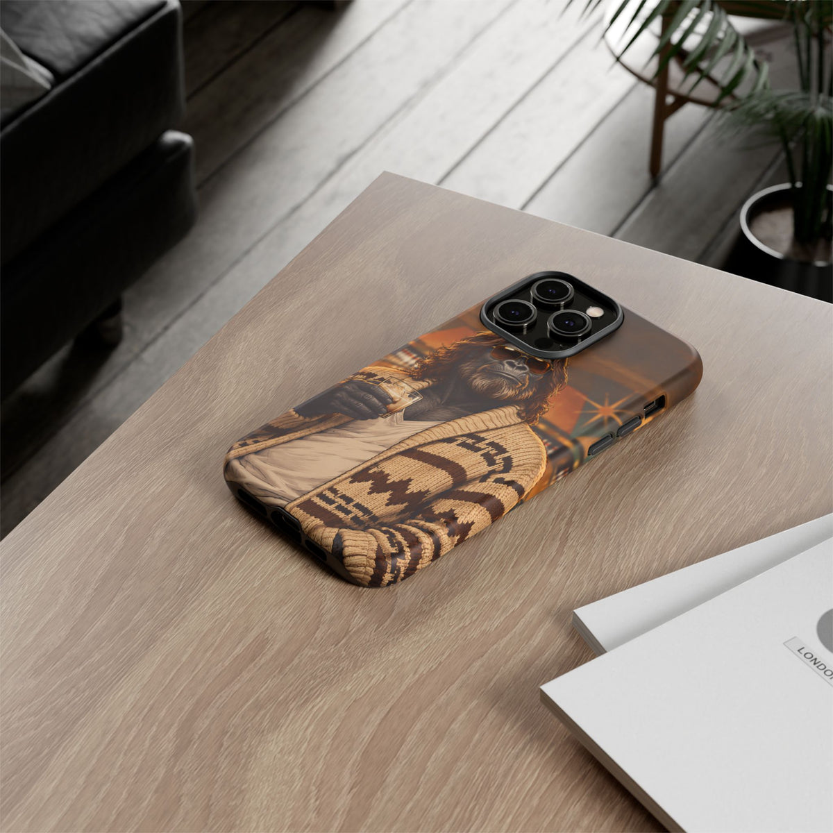 Cardigan Gorilla iPhone Tough Case | The Primate Abides