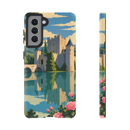 English Castle — Moat and Roses Samsung Galaxy Tough Case
