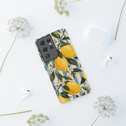 Riviera Lemons Samsung Galaxy Tough Case | lemon print
