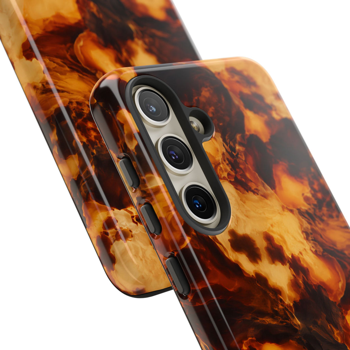 Amber Marble Samsung Galaxy Tough Case | Amber Mosaic