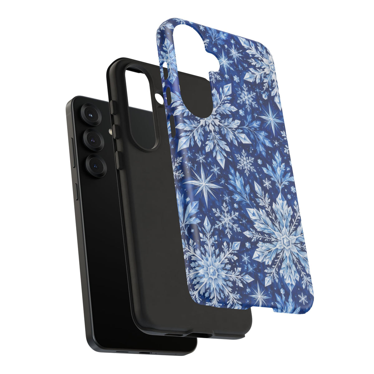 Frosted Midnight Samsung Galaxy Tough Case | snowflake