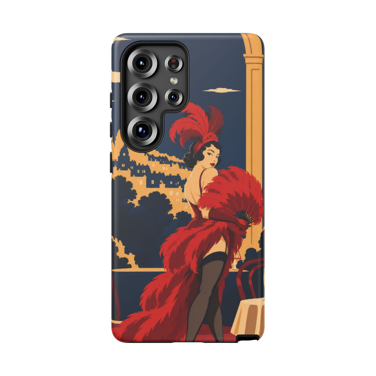 Moulin Rouge Dancer — Velvet Encore Samsung Galaxy Tough Case | cabaret dancer