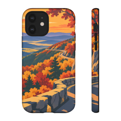 Skyline Drive — Overlook Gold iPhone Tough Case