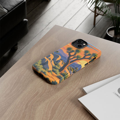 Joshua Tree — Desert Silhouettes iPhone Tough Case
