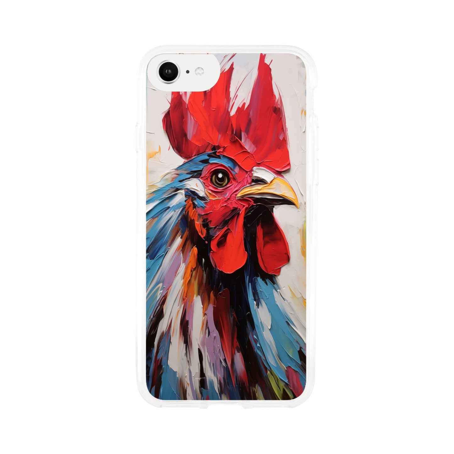 iPhone Case - Rooster Vibrant Vigilance