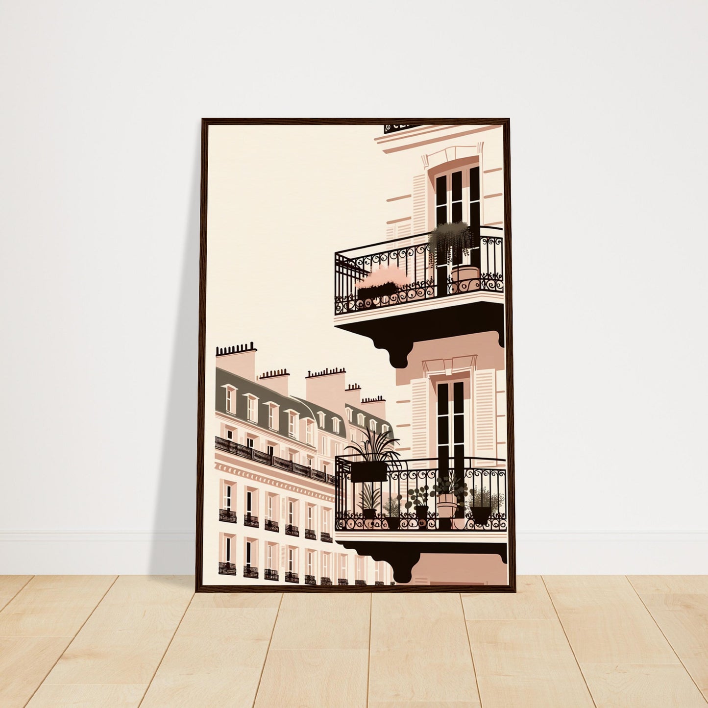 Wall Art - Balcony Bliss in Paris