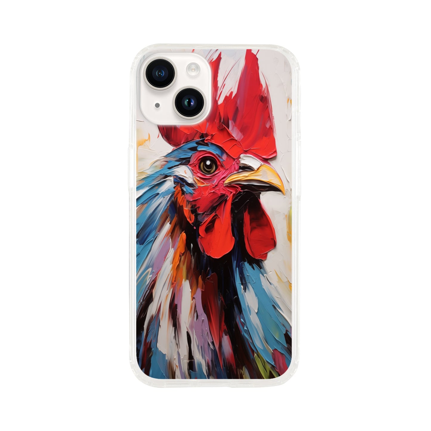 iPhone Case - Rooster Vibrant Vigilance