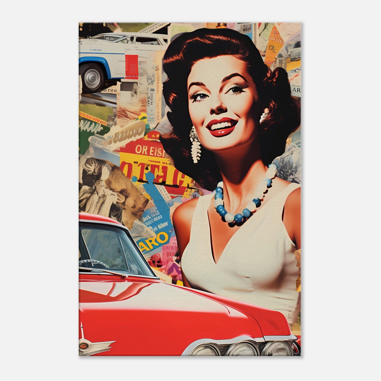 Canvas Wall Art - Nostalgic Drive