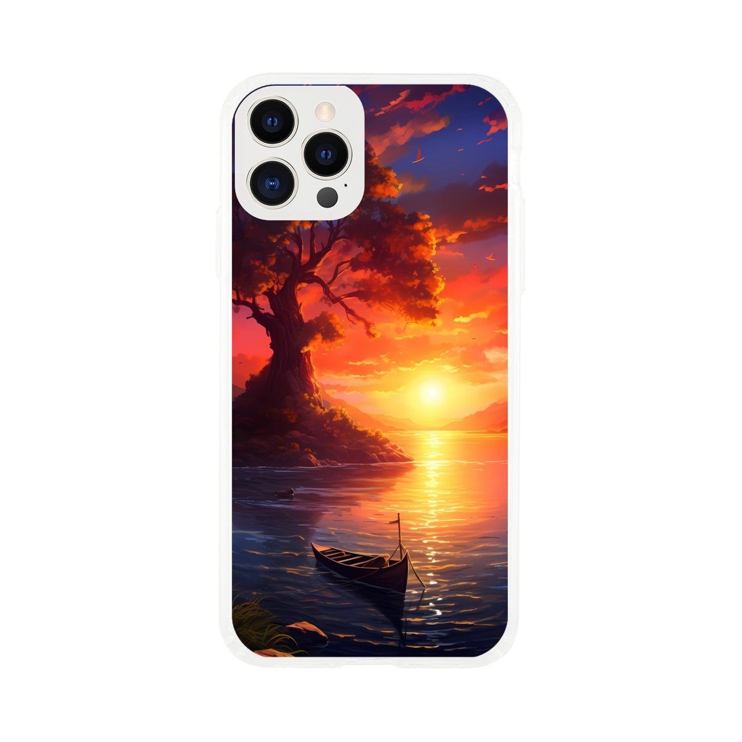 iPhone case - Solitary Sunset Serenade