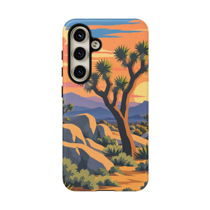 Joshua Tree — Desert Silhouettes Samsung Galaxy Tough Case