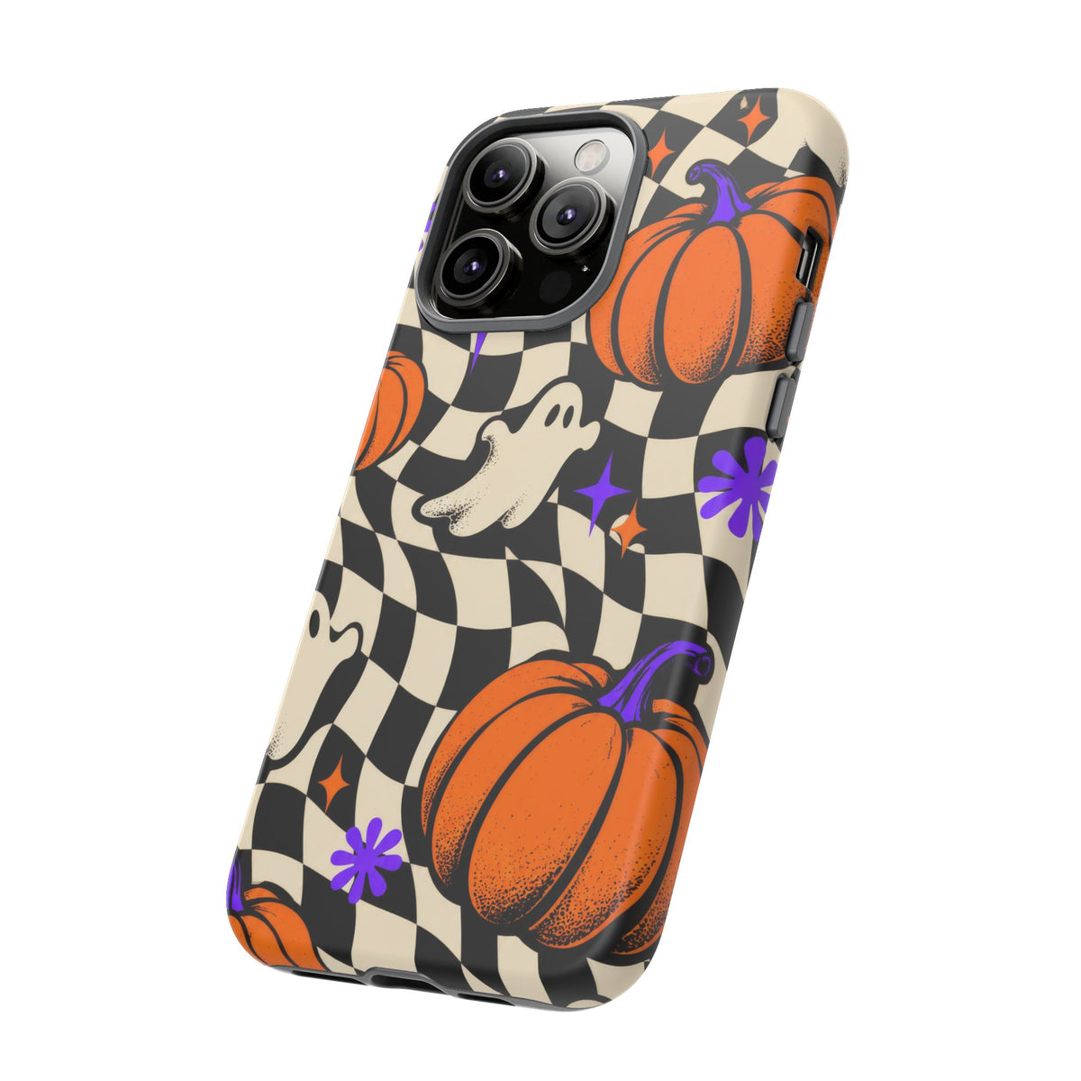 Spectral Groove iPhone Tough Case | retro halloween
