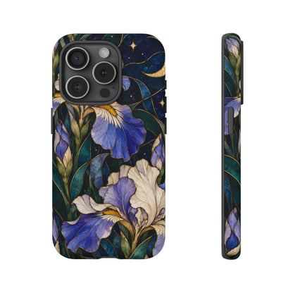 Celestial Iris iPhone Tough Case | iris flowers