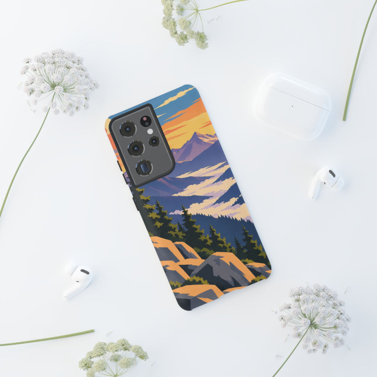 Misty Mountains — Amethyst Pass Samsung Galaxy Tough Case