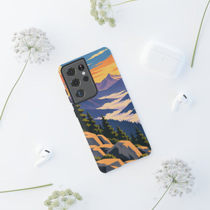 Misty Mountains — Amethyst Pass Samsung Galaxy Tough Case