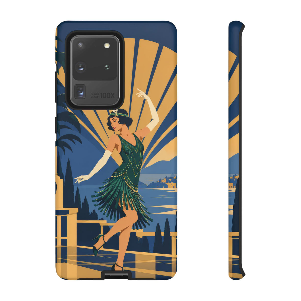 1920s Flapper — Jazz After Dark Samsung Galaxy Tough Case
