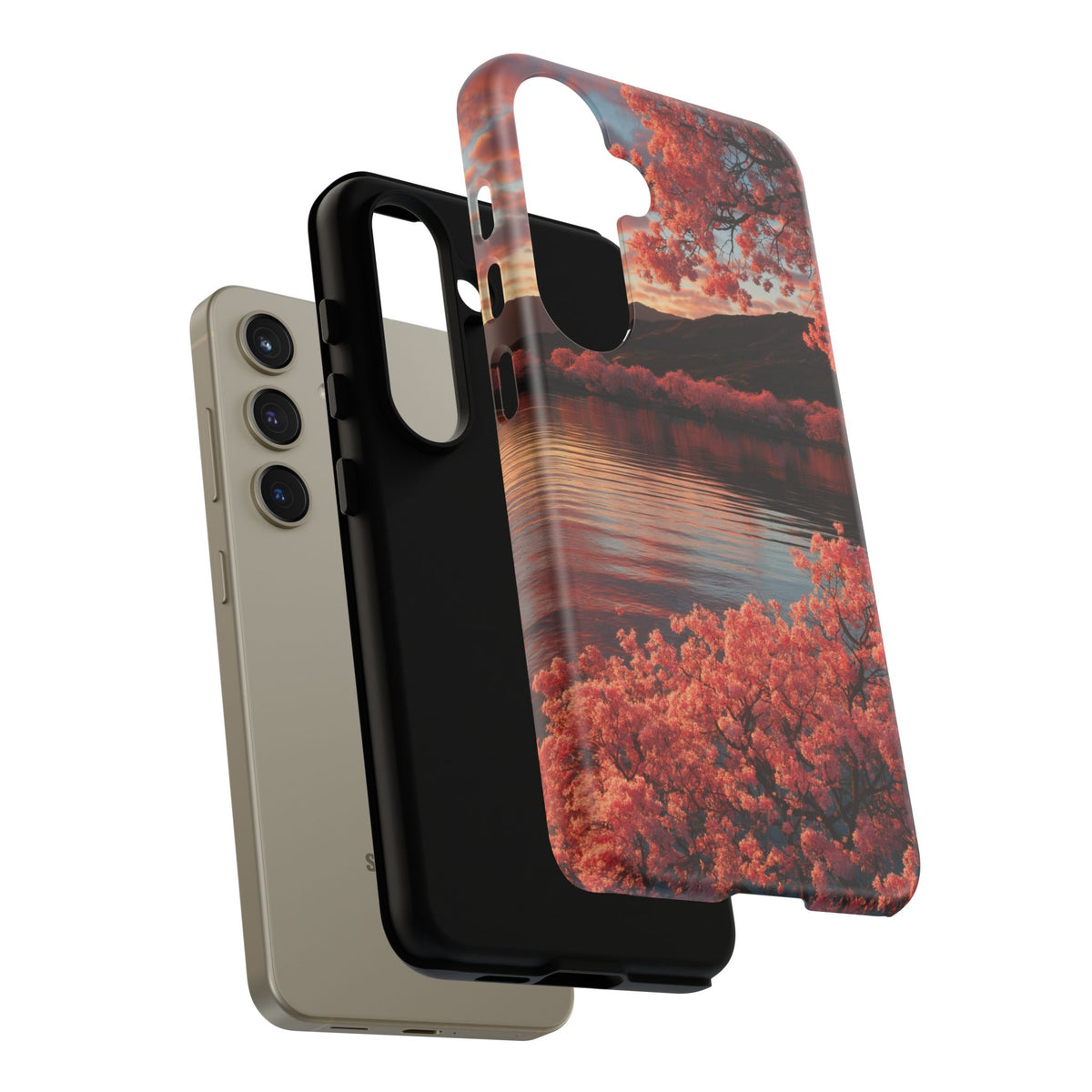 Blossom Shore Samsung Galaxy Tough Phone Case