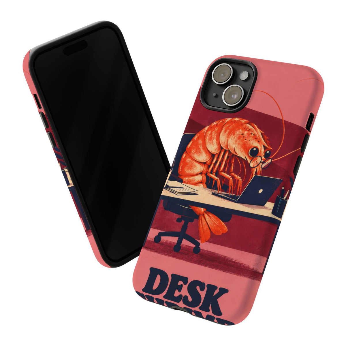 Desk Shrimp iPhone Tough Case