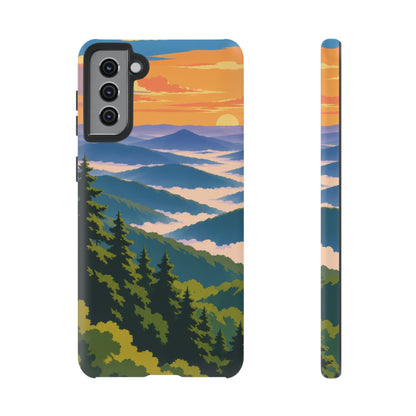 Great Smoky Mountains — Morning Veils Samsung Galaxy Tough Case