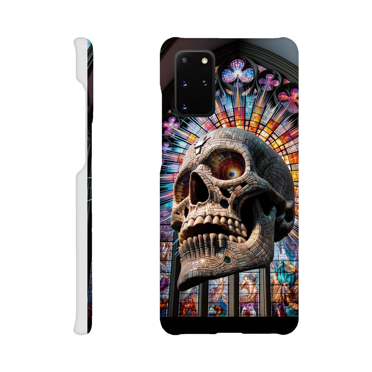 Phone Case - Stained Glass Skull