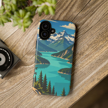 Cascades — Diablo Blue iPhone Tough Case