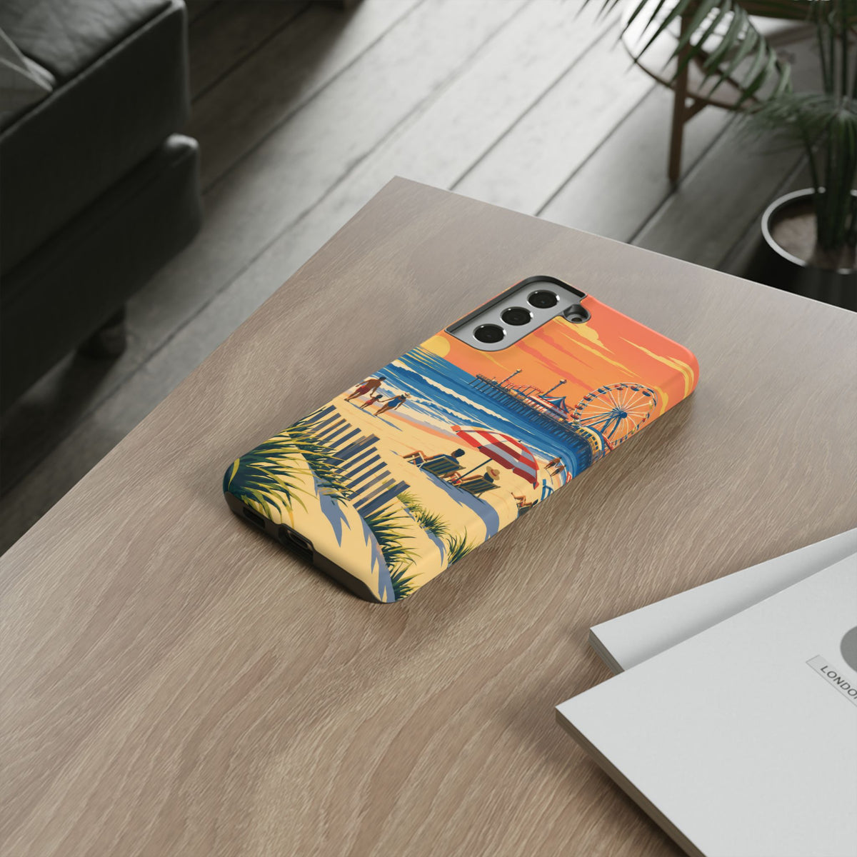 New Jersey Shore — Boardwalk Summer Samsung Galaxy Tough Case