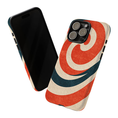 Ember Spiral iPhone Tough Phone Case