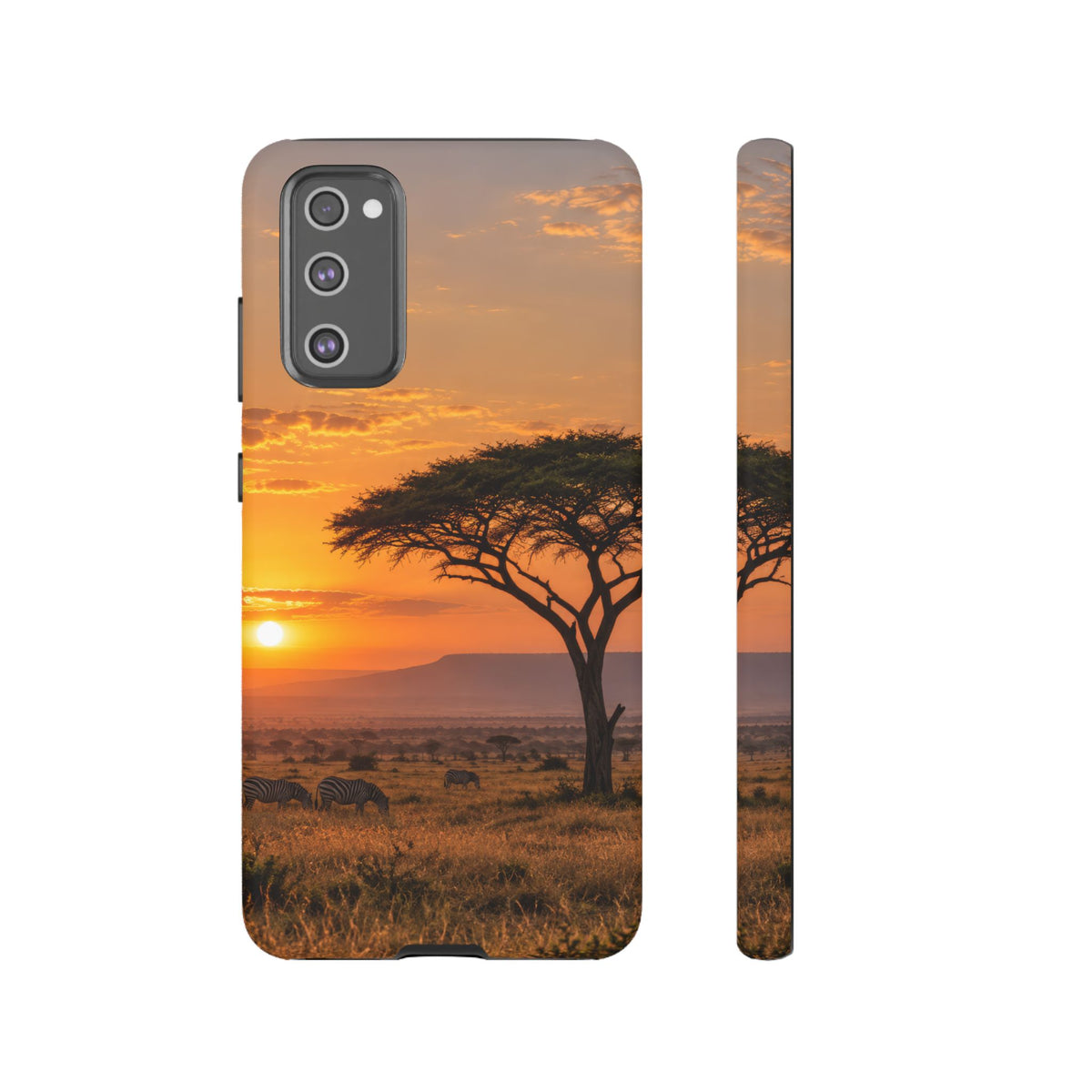 Amber Acacia Samsung Galaxy Tough Case | african sunset