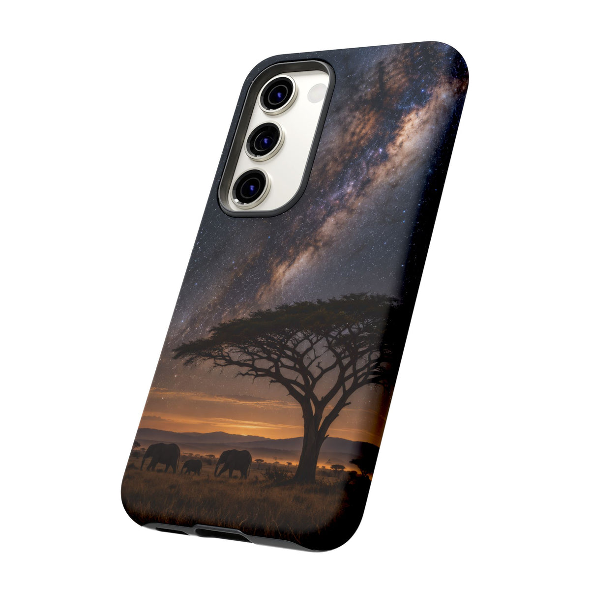 Milky Way over the Plains Samsung Galaxy Tough Case