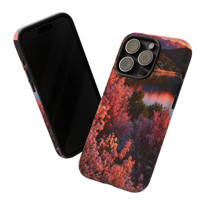 Alpine Bloom Lake iPhone Tough Phone Case