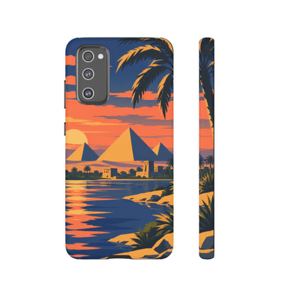 The Pyramids — Nile Dusk Samsung Galaxy Tough Case