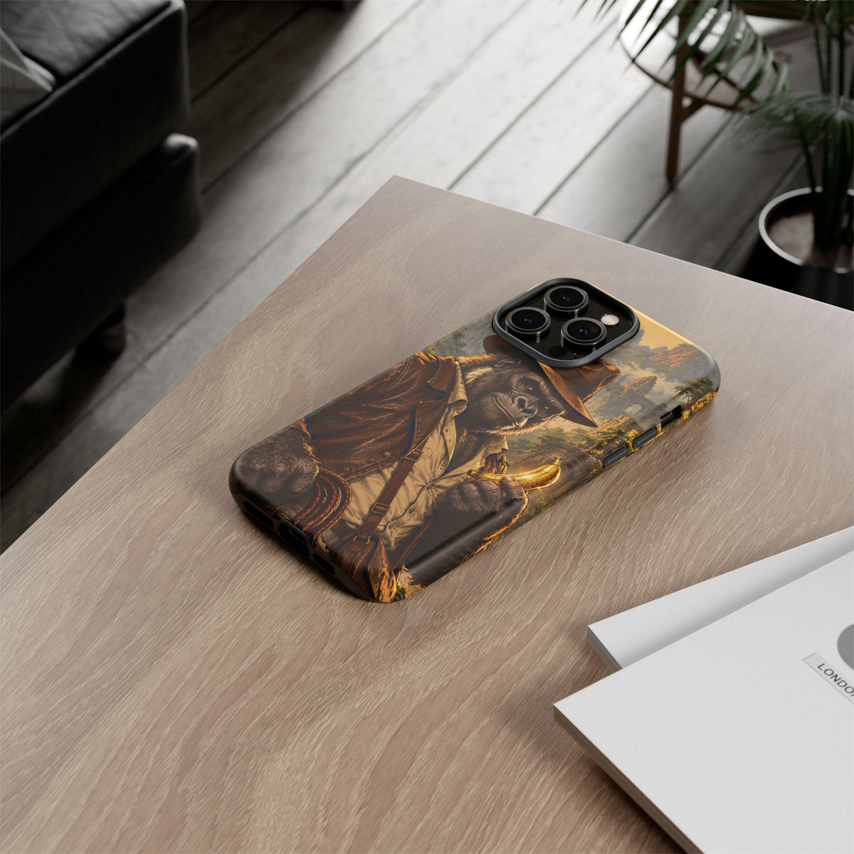 Adventure Gorilla iPhone Tough Case | Temple of Bananas