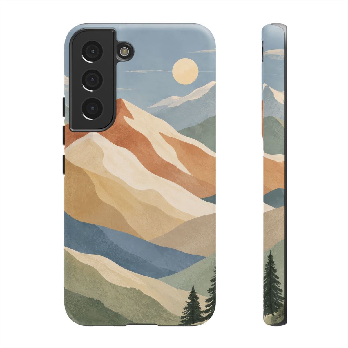 Sandstone Horizon Samsung Galaxy Tough Case | sandstone mountains