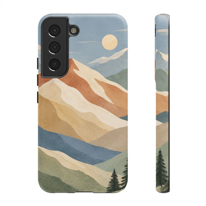 Sandstone Horizon Samsung Galaxy Tough Case | sandstone mountains