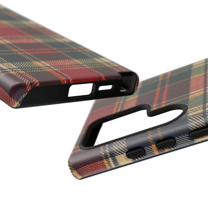 Highland Holiday Samsung Galaxy Tough Case | christmas plaid