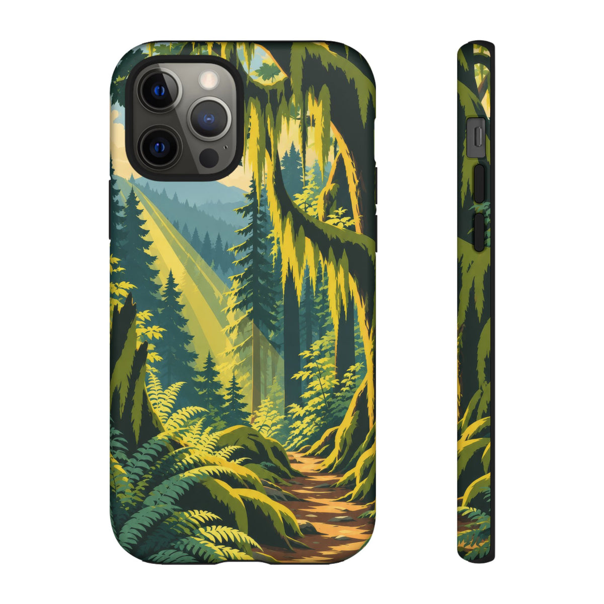 Hoh Rain Forest — Mosslight iPhone Tough Case