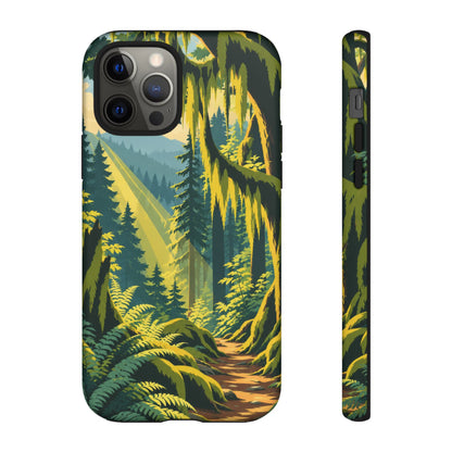 Hoh Rain Forest — Mosslight iPhone Tough Case