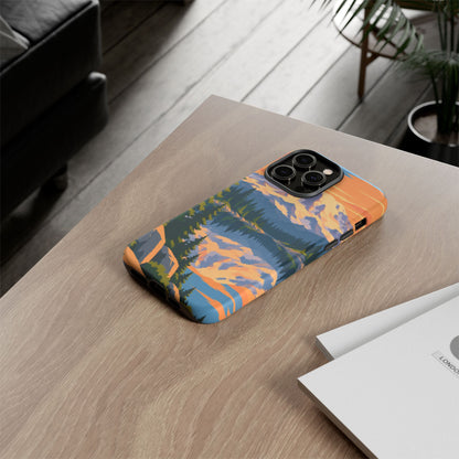Mount Rainier — Mirror Dawn iPhone Tough Case