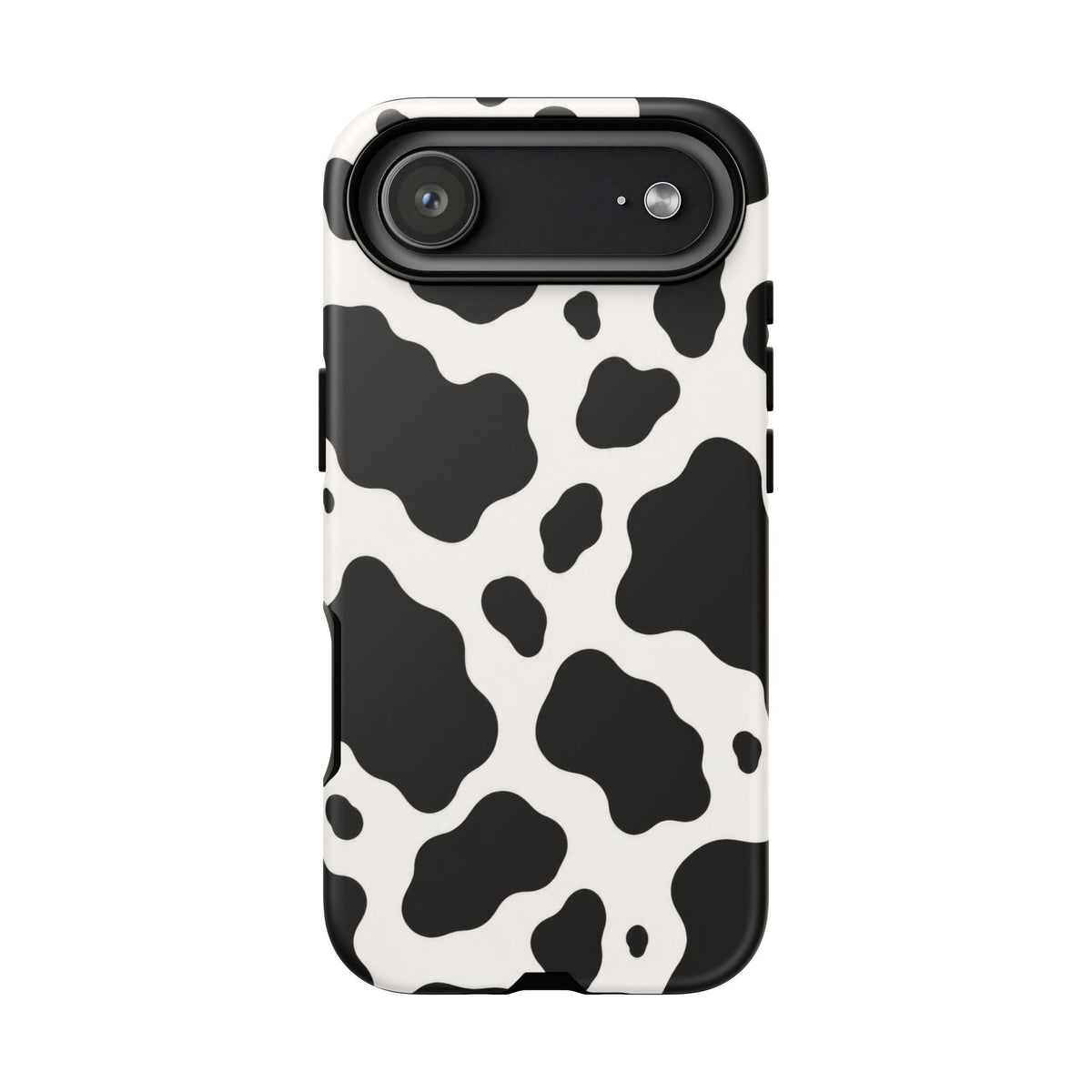 Classic Holstein iPhone Tough Case | Black & White Cow Print