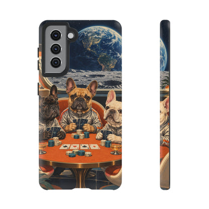 Lunar Card Club Samsung Galaxy Tough Case | french bulldog