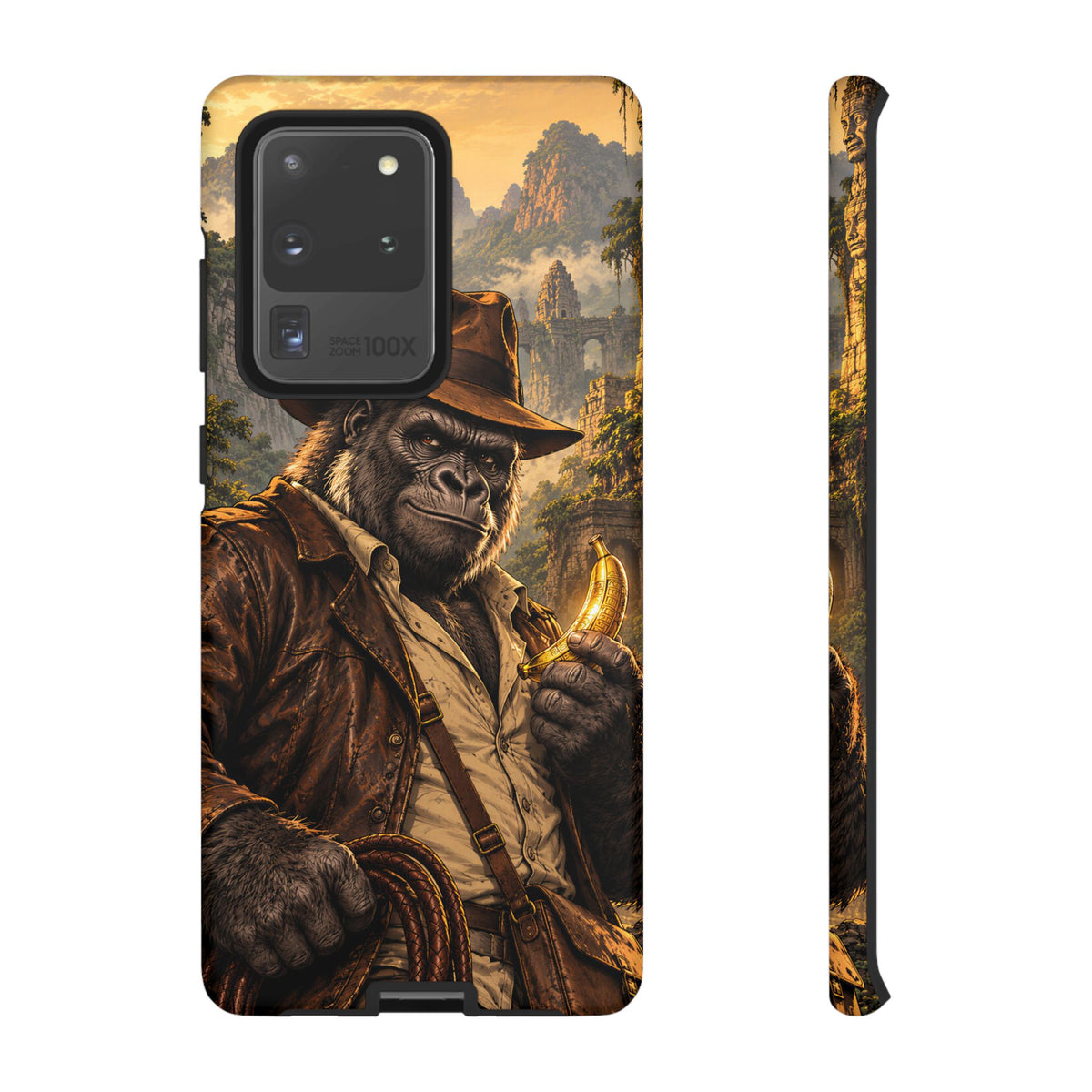 Adventure Gorilla Samsung Galaxy Tough Case | Temple of Bananas