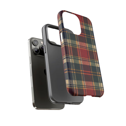 Highland Holiday iPhone Tough Case | christmas plaid