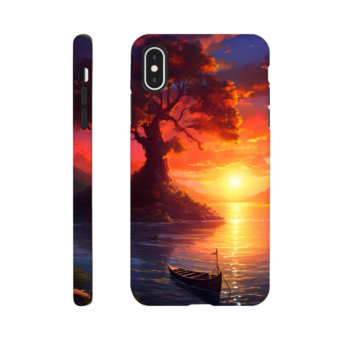iPhone case - Solitary Sunset Serenade