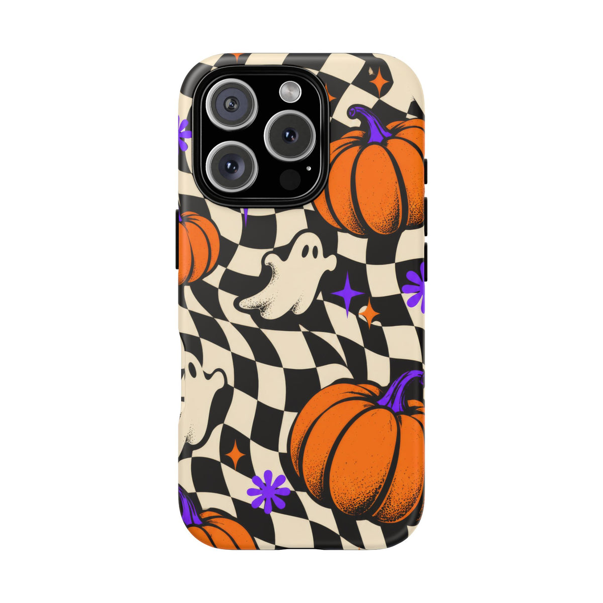 Spectral Groove iPhone Tough Case | retro halloween