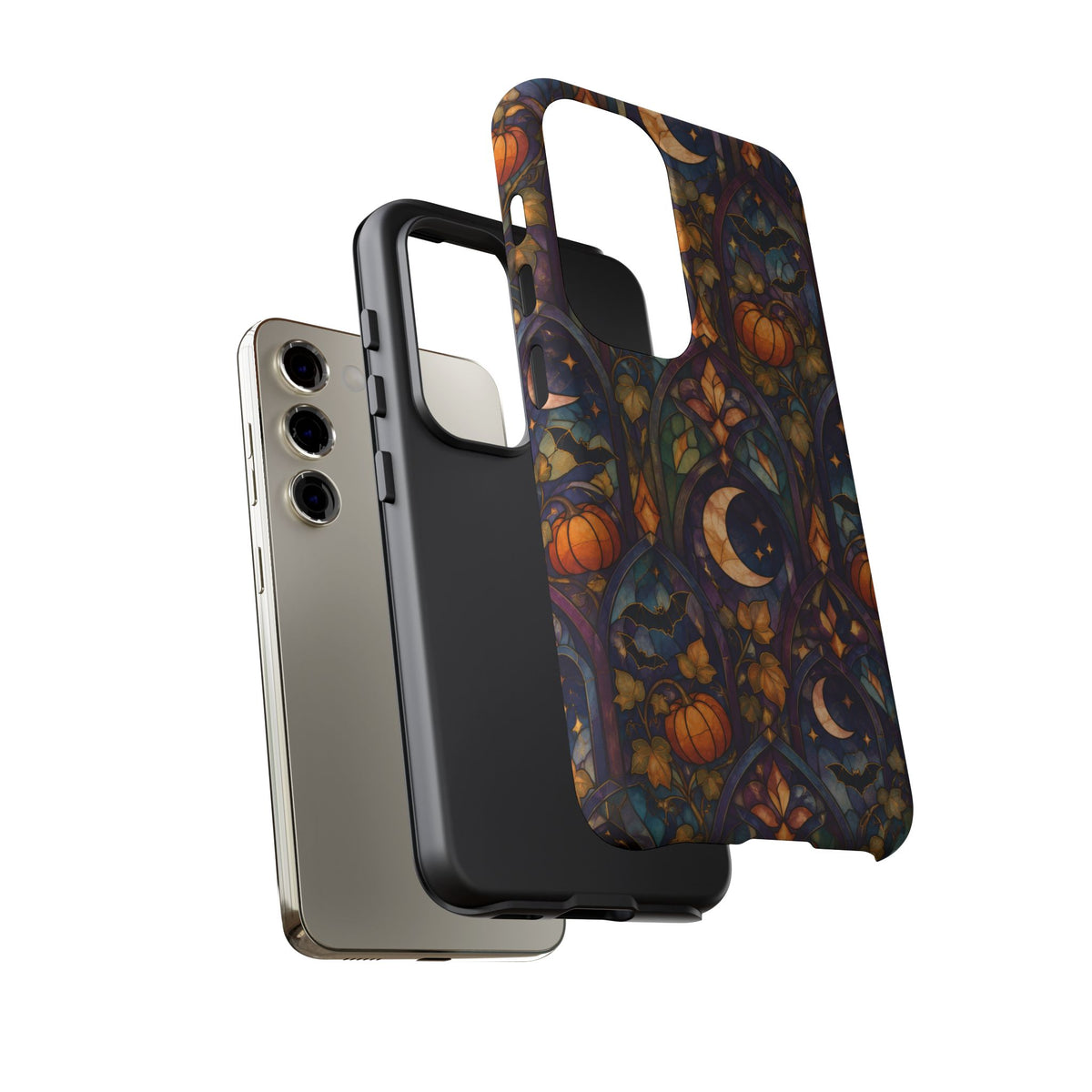 Amber Moon Window Samsung Galaxy Tough Case | celestial halloween