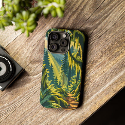 Hoh Rain Forest — Mosslight iPhone Tough Case