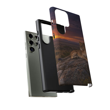 Lioness in the Blue Hour Samsung Galaxy Tough Case
