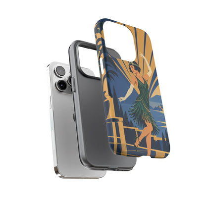 1920s Flapper — Jazz After Dark iPhone Tough Case