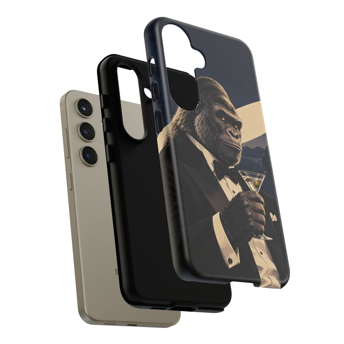 Tuxedo Gorilla Samsung Galaxy Tough Case | License to Peel