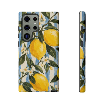 Riviera Lemons Samsung Galaxy Tough Case | lemon print