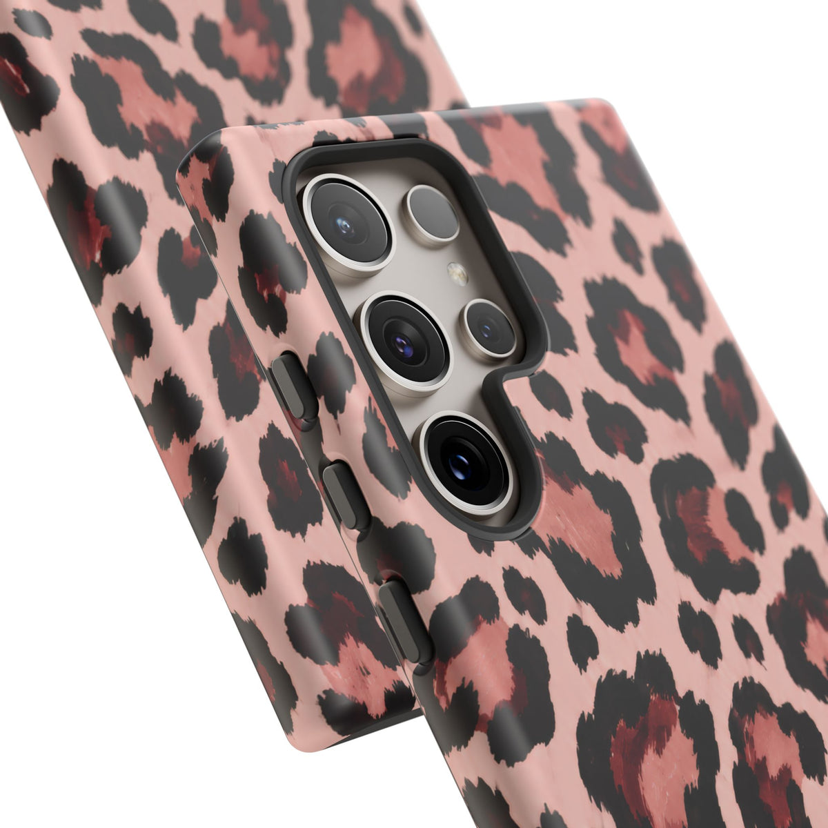 Wild Burgundy Samsung Galaxy Tough Case | leopard print
